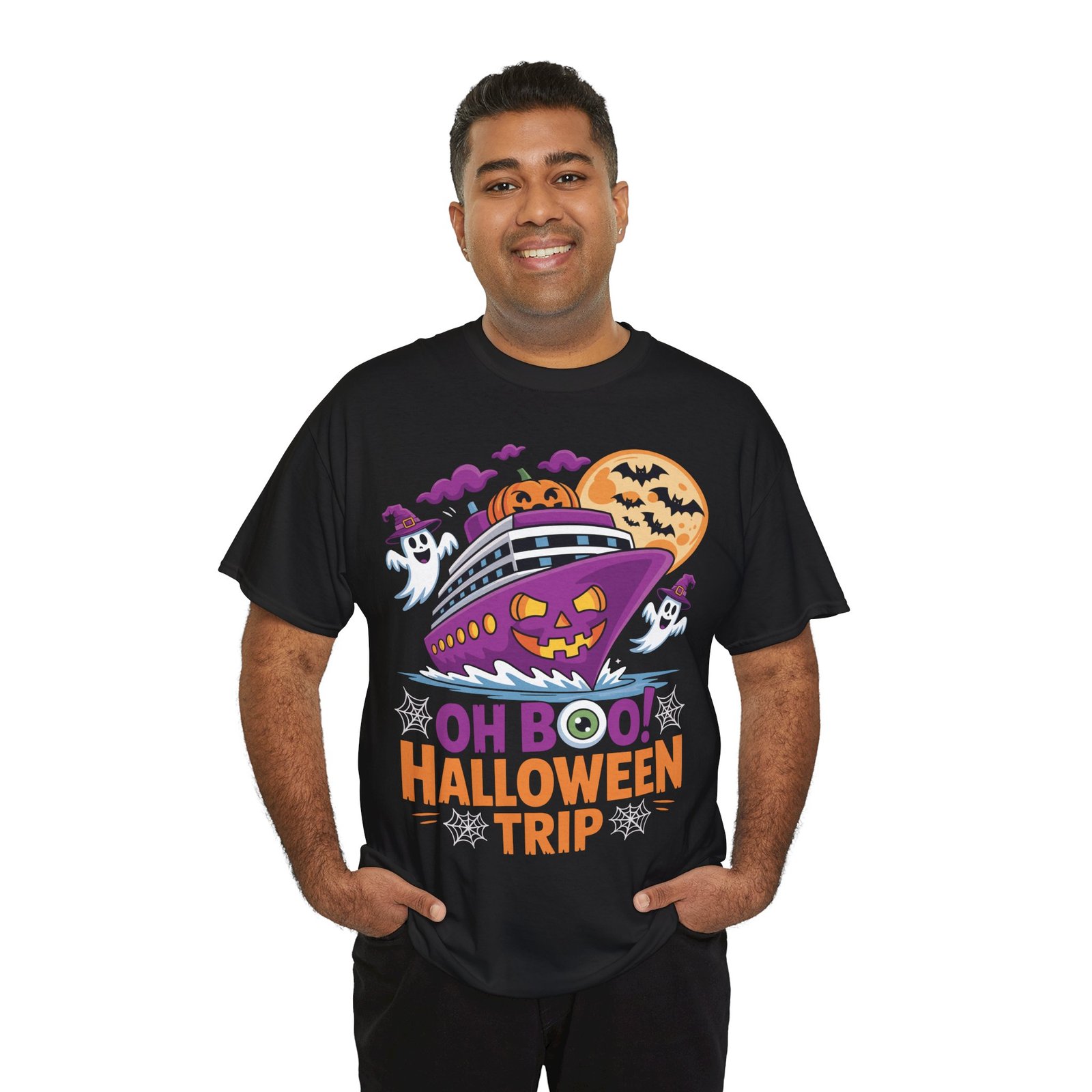 Halloween Cruise Shirt | Funny Oh Boo Halloween Trip Cruise Tee 6 Halloween Cruise Shirt | Funny Oh Boo Halloween Trip Cruise Tee - Image 6