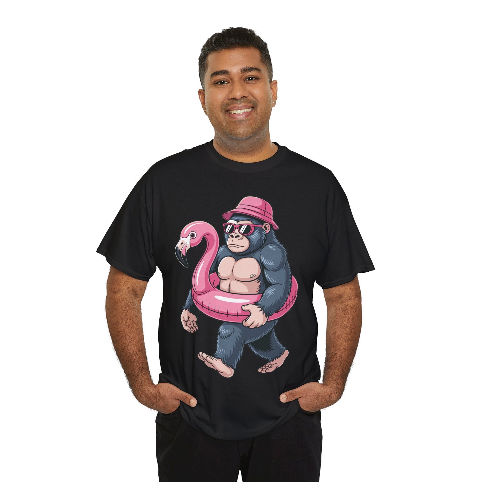 Funny Gorilla Cruise Shirt – 1 Flamingo Float Vacation Tee for Summer Trips 6 Funny Gorilla Cruise Shirt – 1 Flamingo Float Vacation Tee for Summer Trips - Image 6