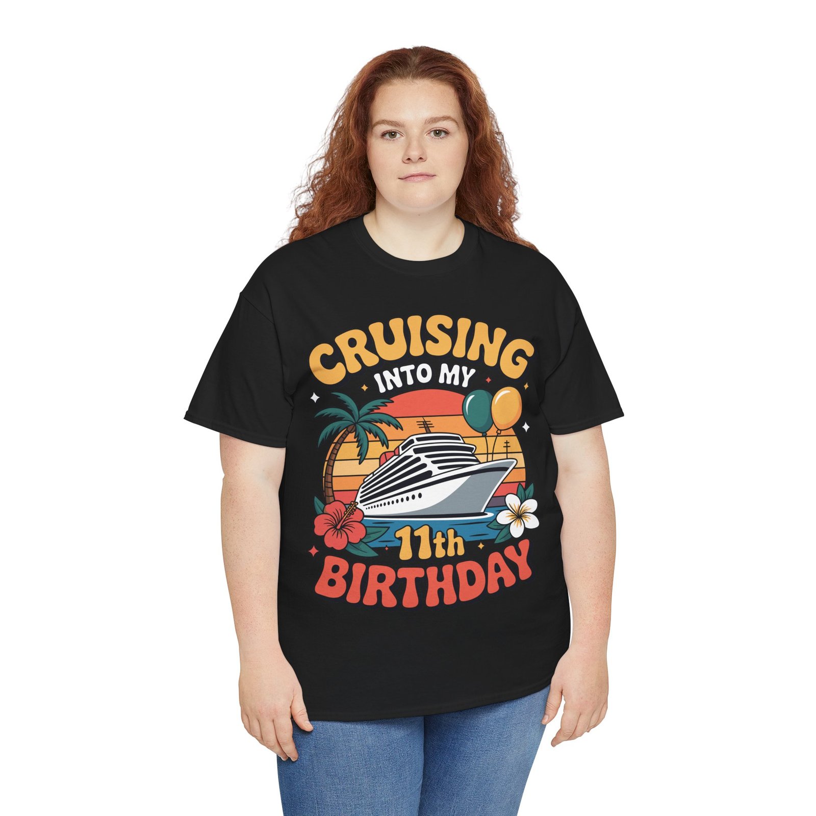 11th Birthday Cruise Shirt – Fun & Adorable Cruising Into My 11th Birthday Tee 5 11th Birthday Cruise Shirt – Fun & Adorable Cruising Into My 11th Birthday Tee - Image 5
