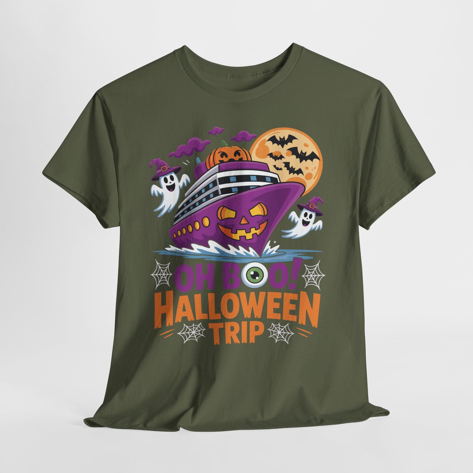 Halloween Cruise Shirt | Funny Oh Boo Halloween Trip Cruise Tee 11 Halloween Cruise Shirt | Funny Oh Boo Halloween Trip Cruise Tee - Image 11