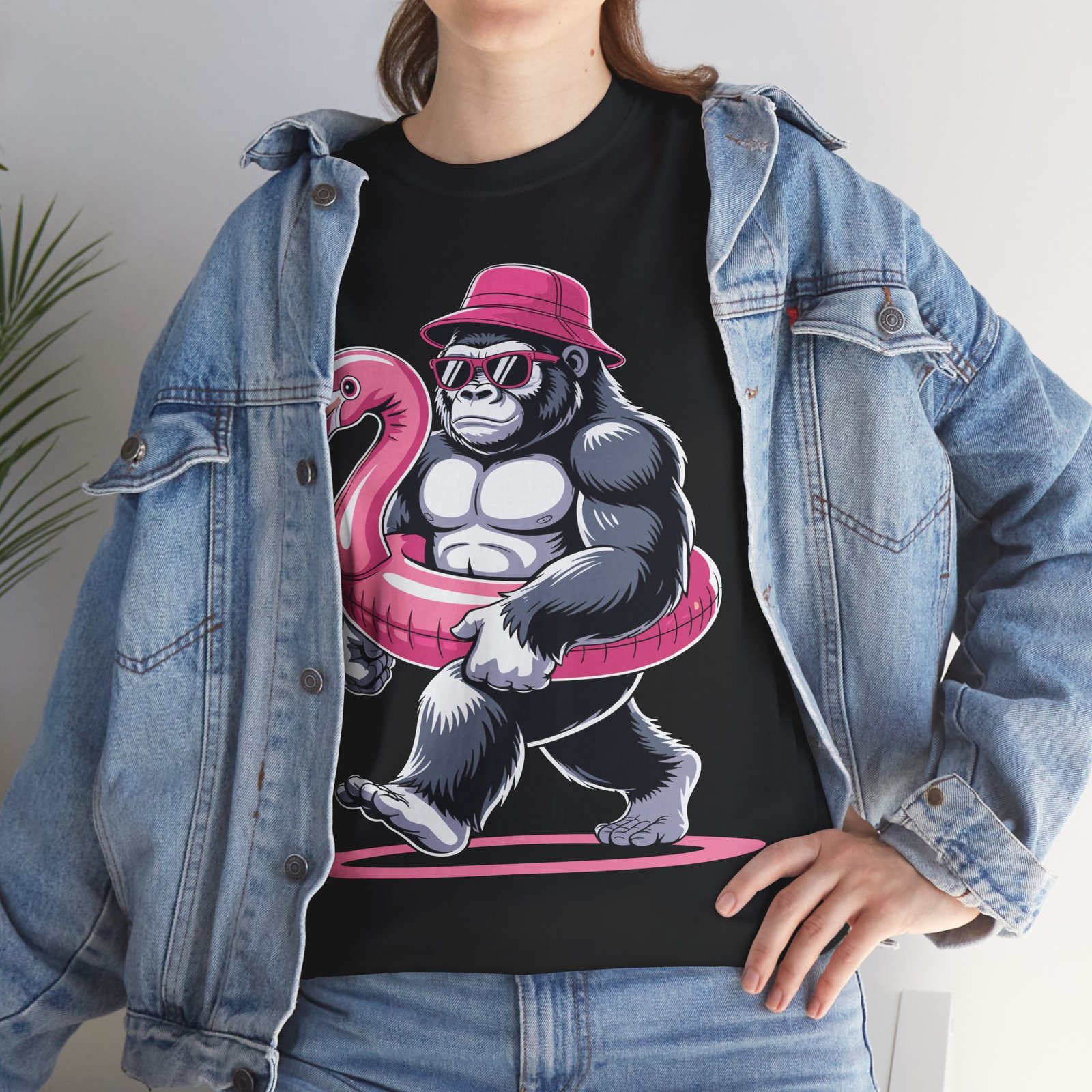 Funny Gorilla Cruise Shirt Flamingo Float Tropical Vacation Tee 8 Funny Gorilla Cruise Shirt Flamingo Float Tropical Vacation Tee - Image 8