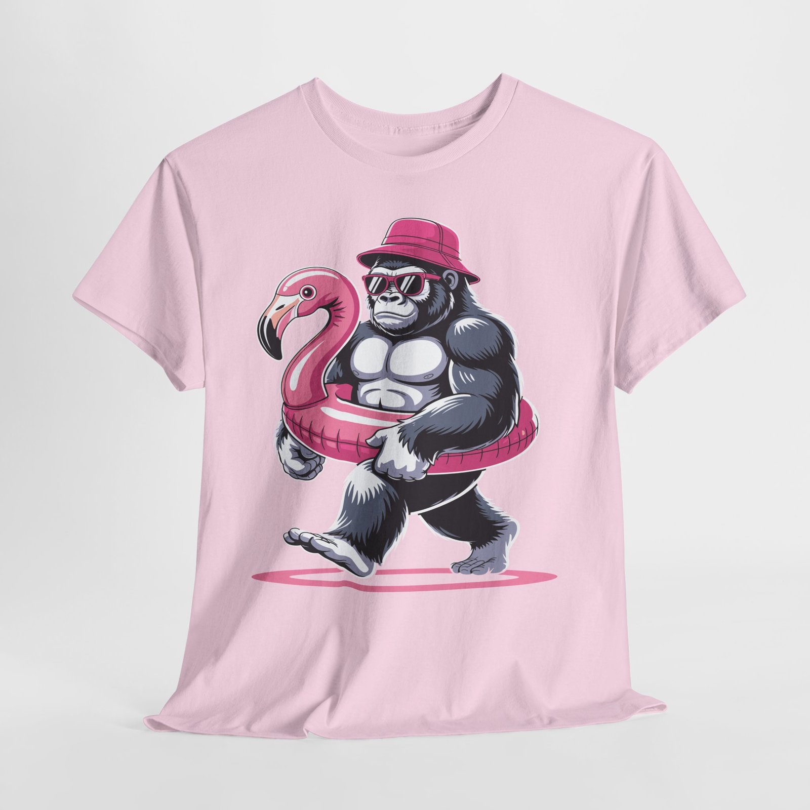 Funny Gorilla Cruise Shirt Flamingo Float Tropical Vacation Tee 16 Funny Gorilla Cruise Shirt Flamingo Float Tropical Vacation Tee - Image 16