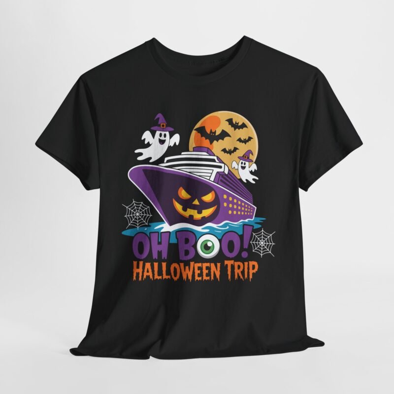 halloween cruise shirt spooky oh boo halloween trip cruise ship design