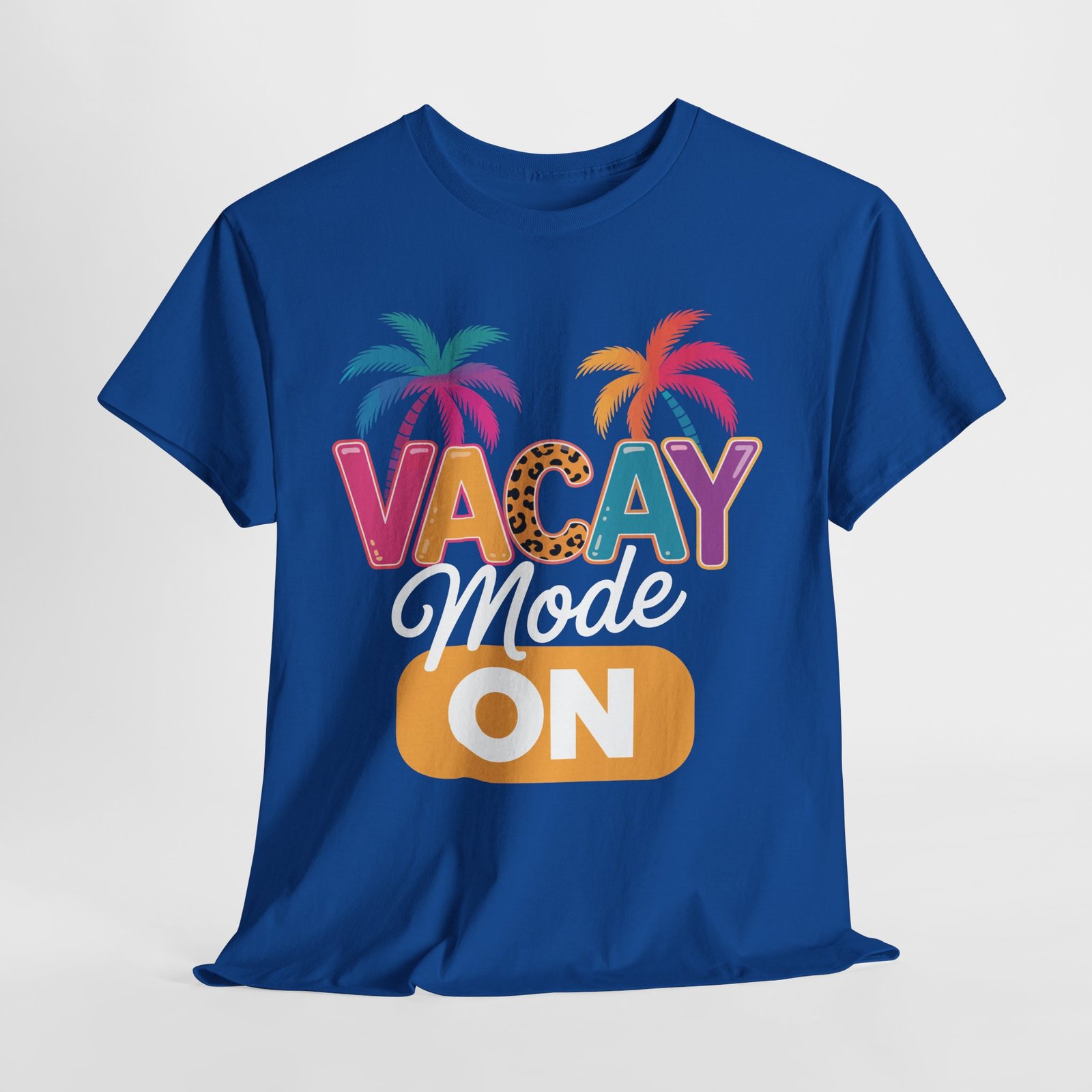 Vacay Mode On Shirt | Colorful Palm Tree Vacation Tee 14 Vacay Mode On Shirt | Colorful Palm Tree Vacation Tee - Image 14