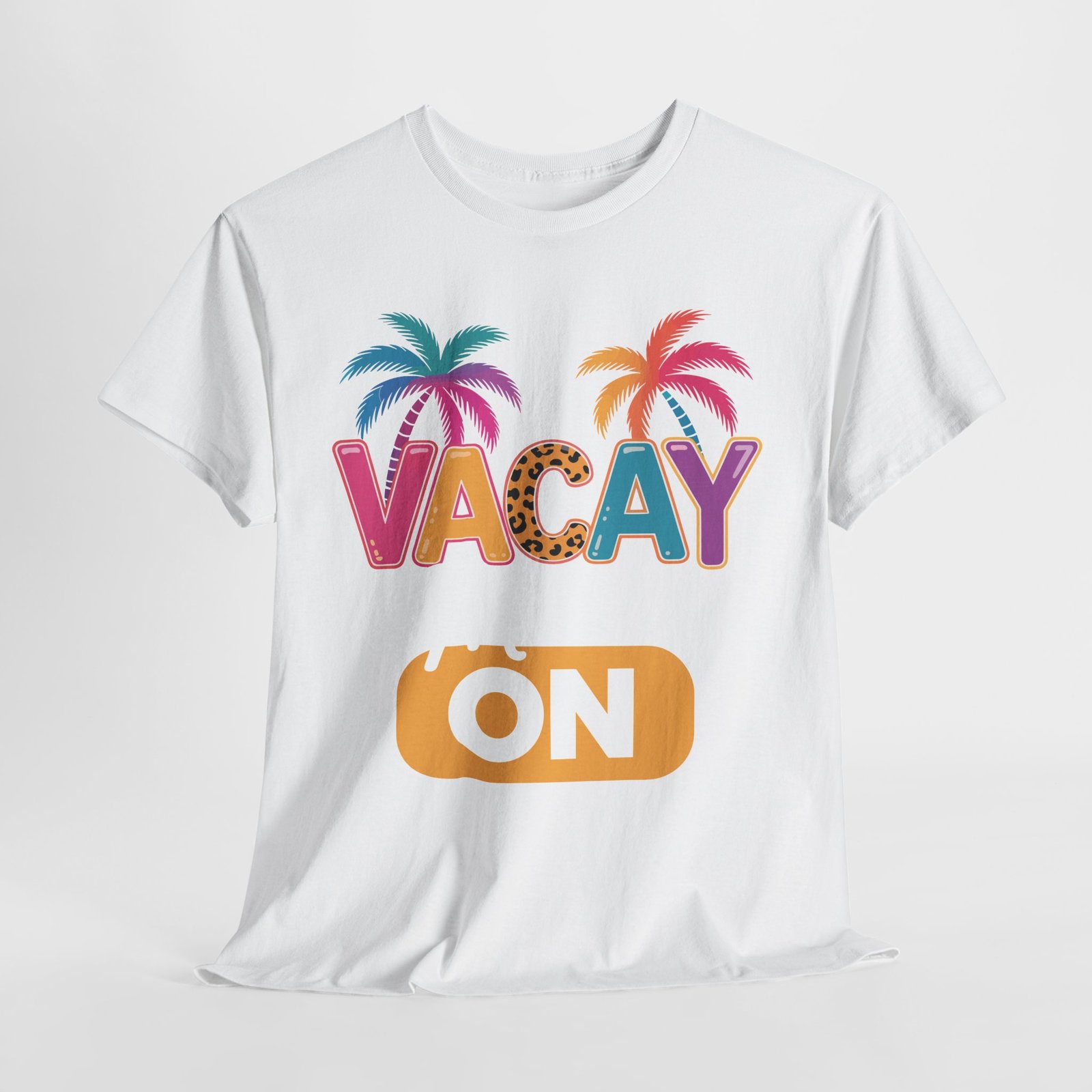 Vacay Mode On Shirt | Colorful Palm Tree Vacation Tee 17 Vacay Mode On Shirt | Colorful Palm Tree Vacation Tee - Image 17