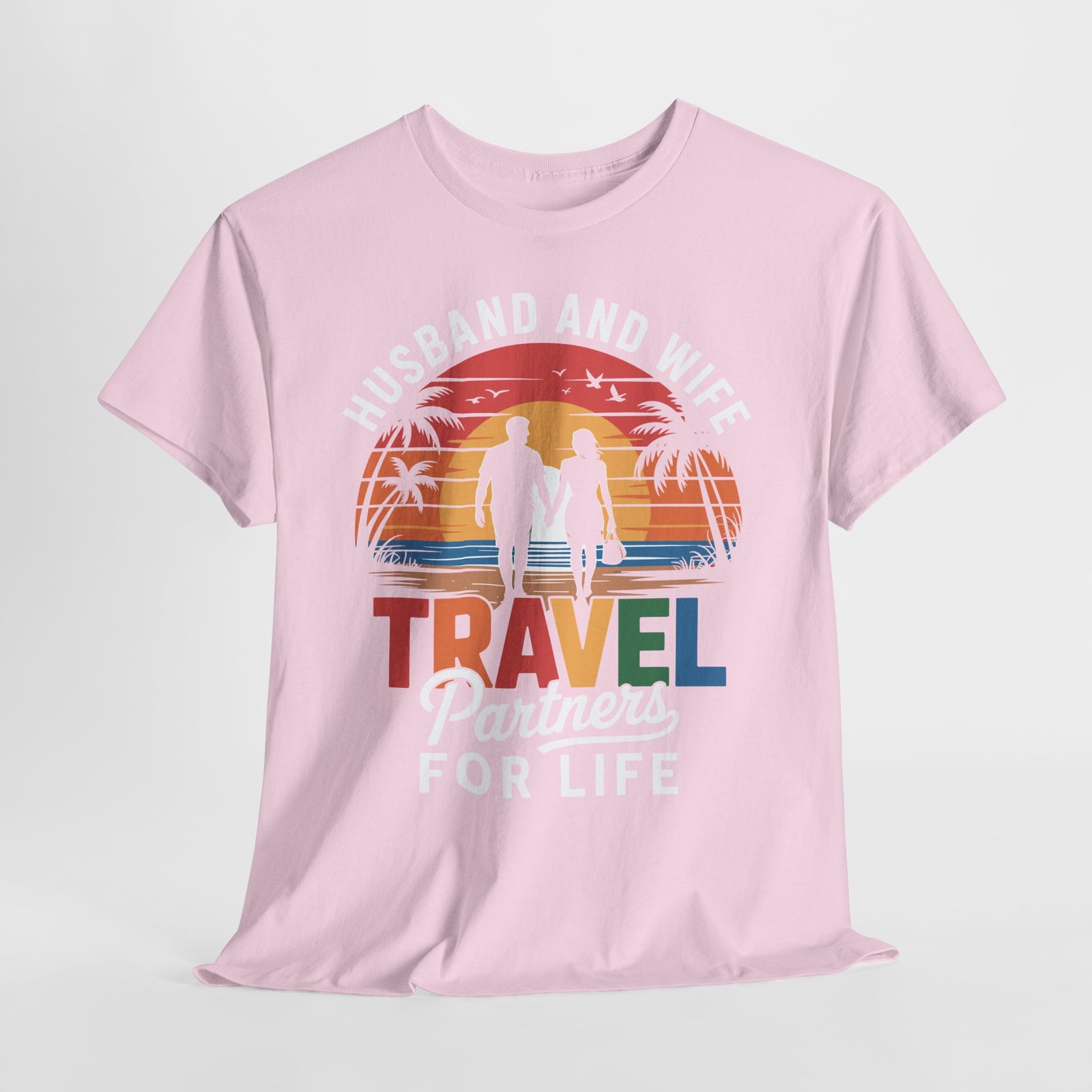Husband and Wife Travel Partners for Life Shirt 16 Husband and Wife Travel Partners for Life Shirt - Image 16