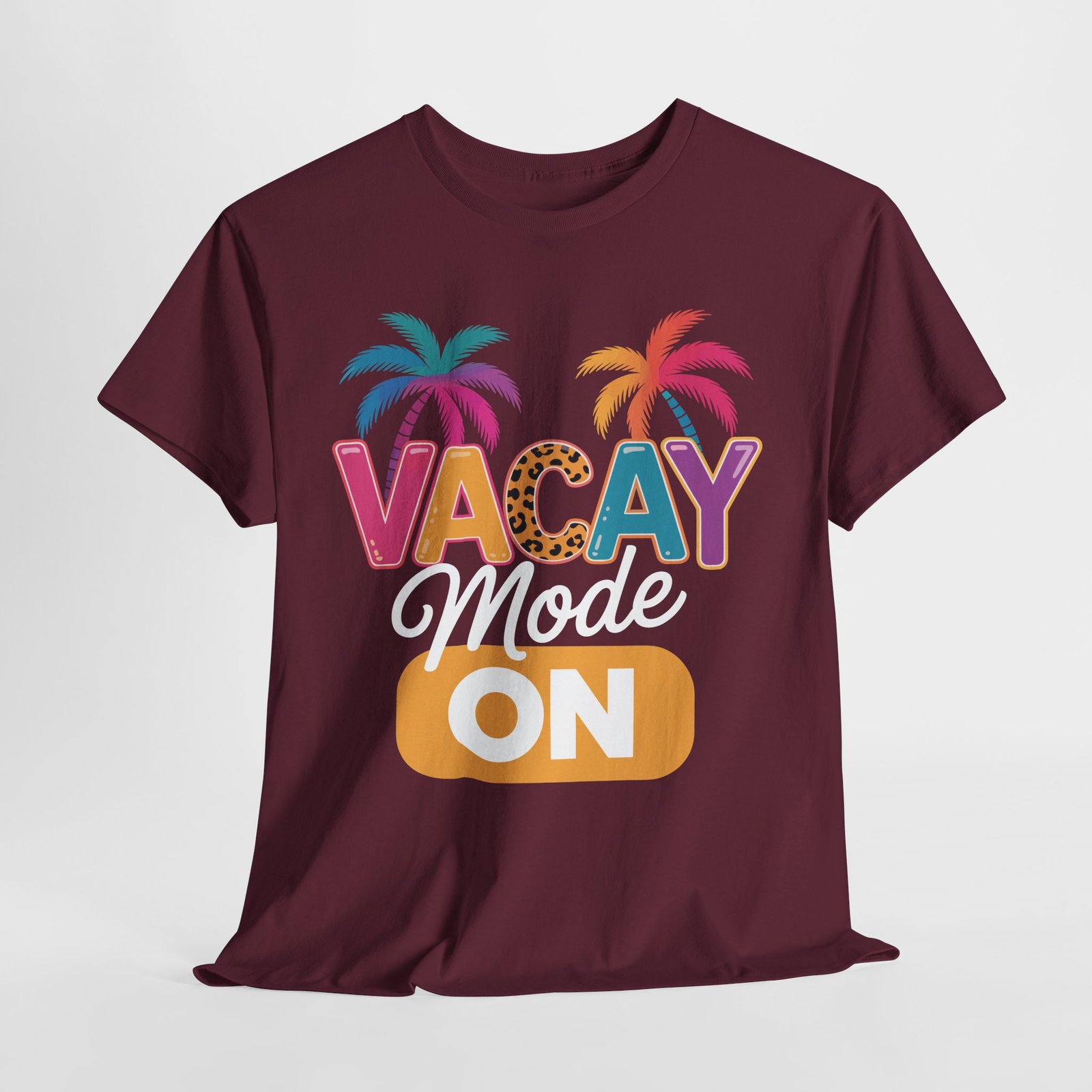 Vacay Mode On Shirt | Colorful Palm Tree Vacation Tee 18 Vacay Mode On Shirt | Colorful Palm Tree Vacation Tee - Image 18