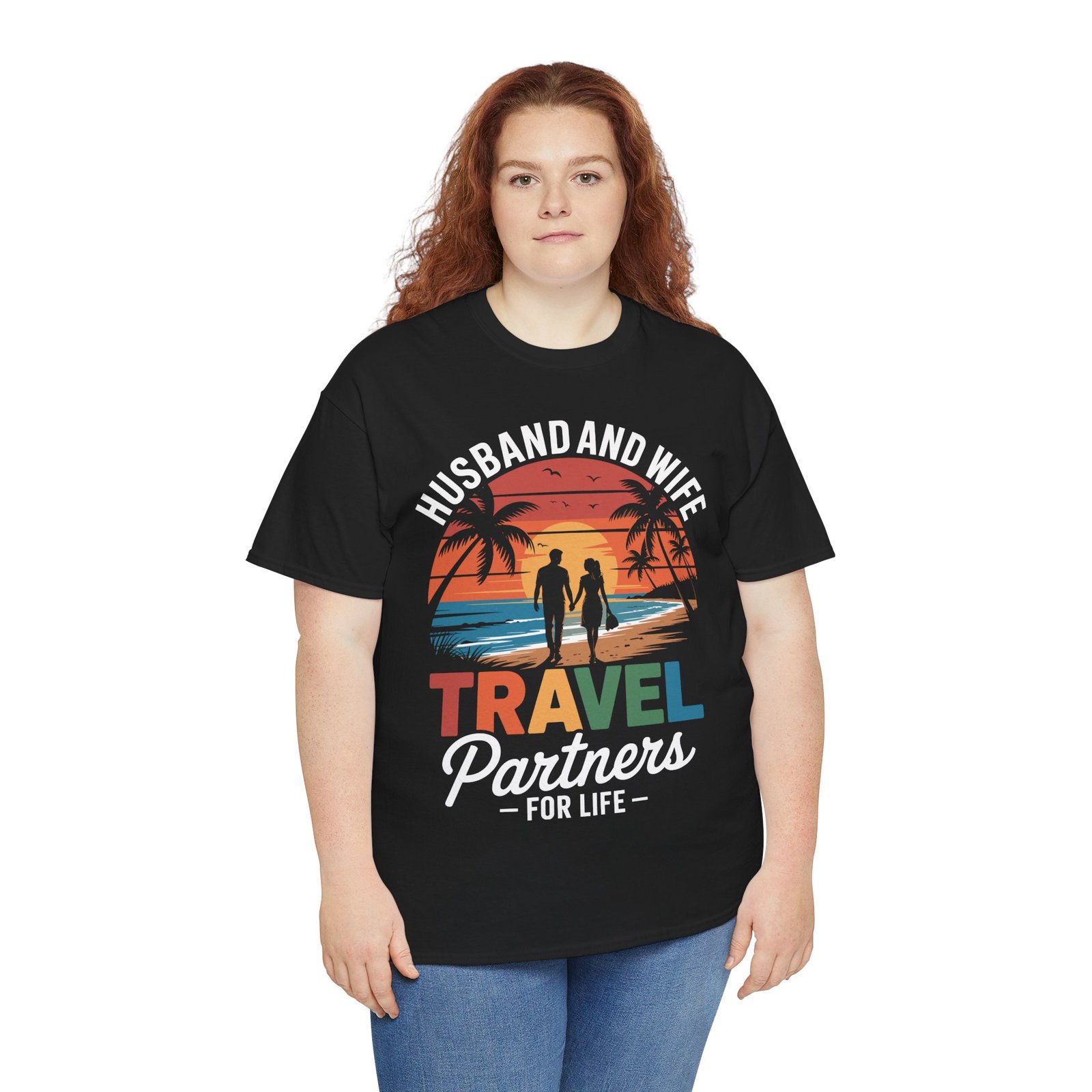 Husband and Wife Travel Shirt | Partners for Life Cruise Tee 5 Husband and Wife Travel Shirt | Partners for Life Cruise Tee - Image 5