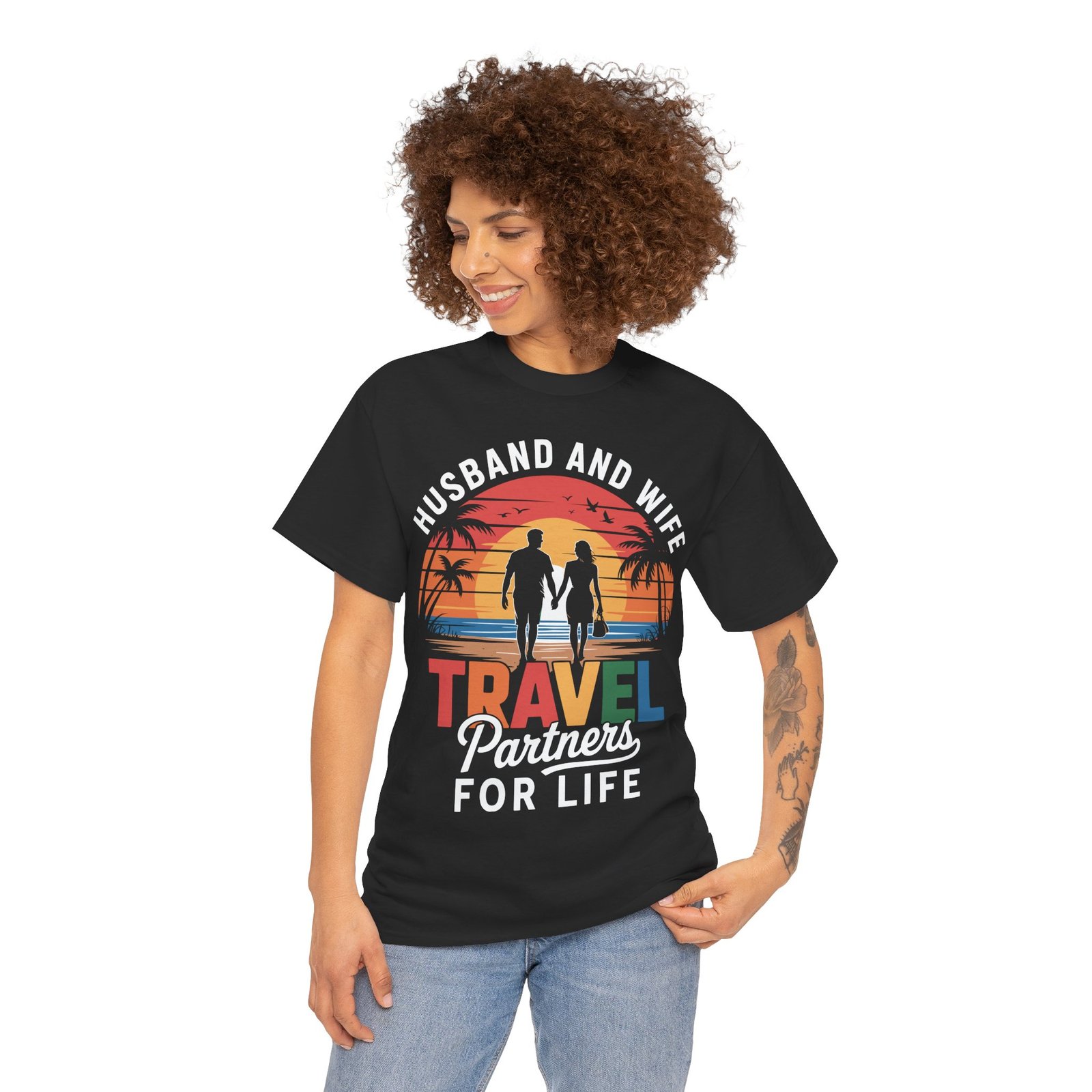 Husband and Wife Travel Partners for Life Shirt 3 Husband and Wife Travel Partners for Life Shirt - Image 3