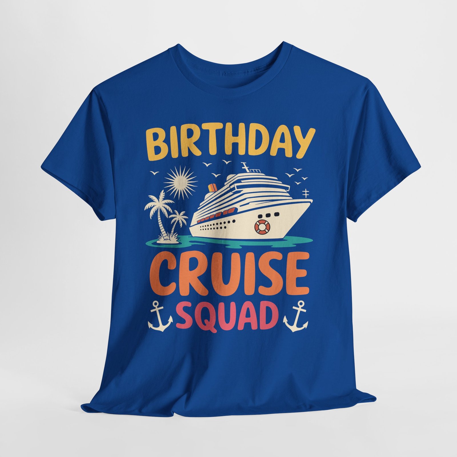Birthday Cruise Squad Funny Group Vacation T-shirt 14 Birthday Cruise Squad Funny Group Vacation T-shirt - Image 14