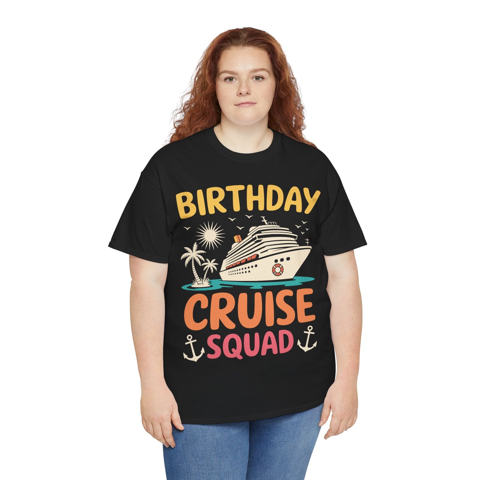 Birthday Cruise Squad Funny Group Vacation T-shirt 5 Birthday Cruise Squad Funny Group Vacation T-shirt - Image 5