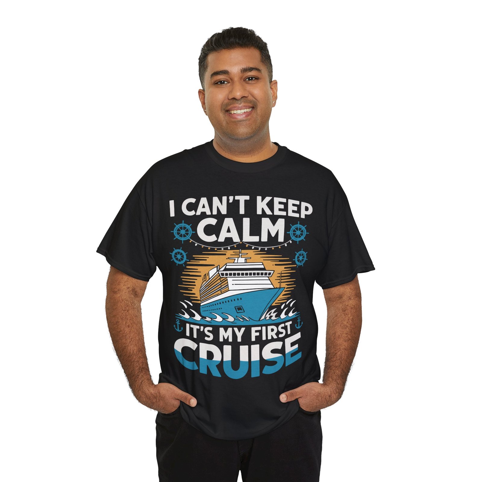 First Cruise T-shirt: I Can't Keep Calm It's My First Cruise Tee 6 First Cruise T-shirt: I Can't Keep Calm It's My First Cruise Tee - Image 6