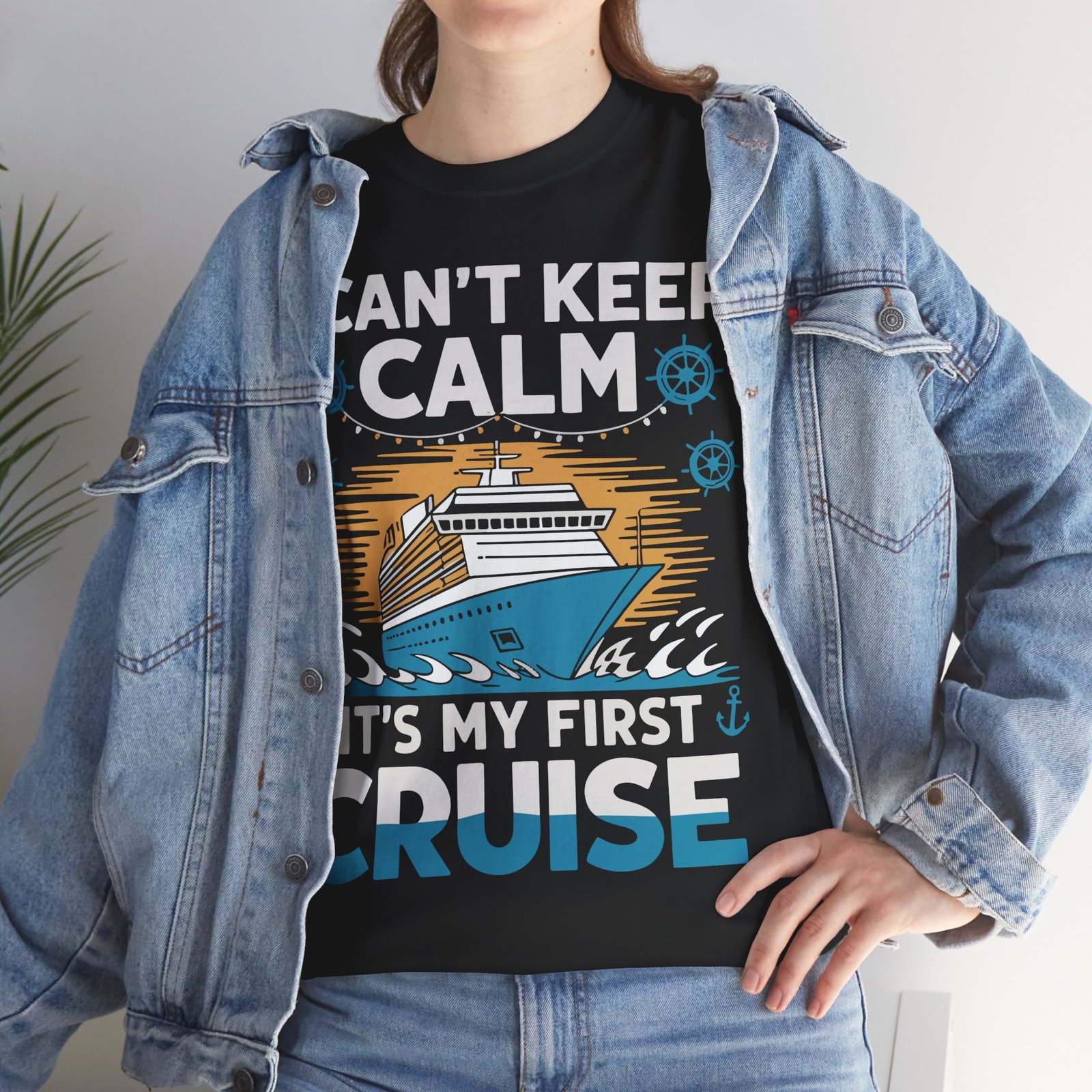 First Cruise T-shirt: I Can't Keep Calm It's My First Cruise Tee 8 First Cruise T-shirt: I Can't Keep Calm It's My First Cruise Tee - Image 8